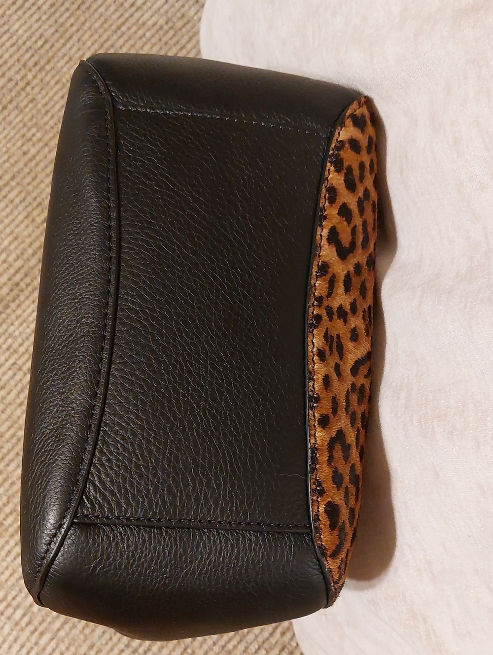 NWT Talbots Cheetah Print Leather Bag - Picture 6 of 15